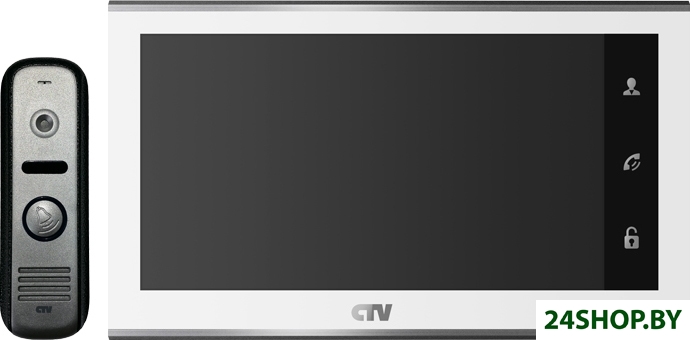 Видеодомофон CTV DP2702MD (серебристый) Видеодомофон CTV DP2702MD (серебристый)