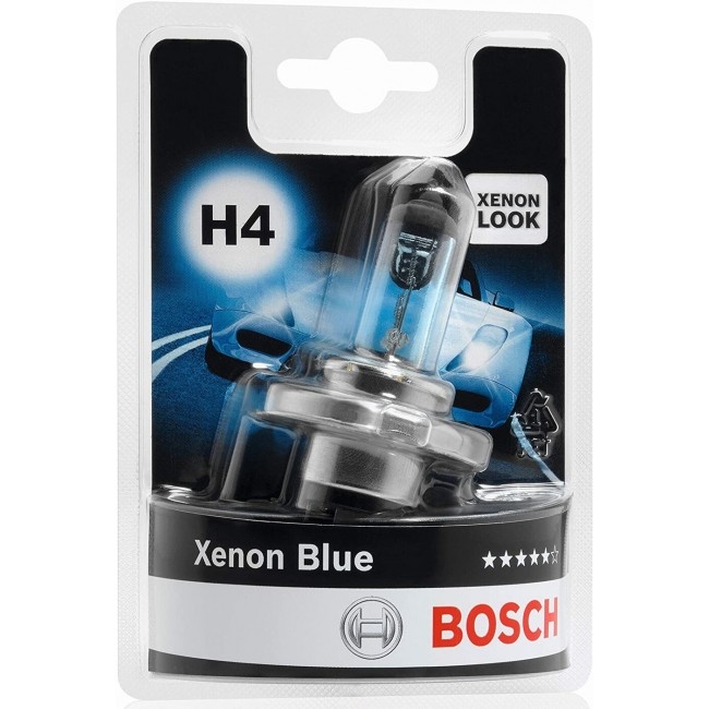 Галогенная лампа Bosch H4 Xenon Blue 1шт 1987301010 Галогенная лампа Bosch H4 Xenon Blue 1шт 1987301010