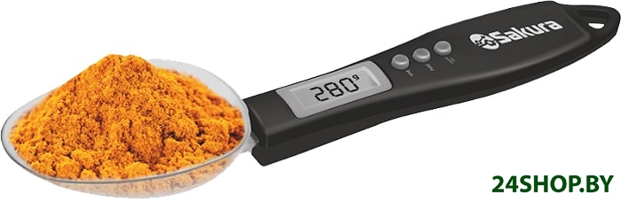 Весы-ложка кухонные Sakura SA-6083BK (чёрный) Весы-ложка кухонные Sakura SA-6083BK (чёрный)
