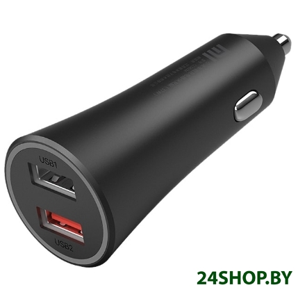 Автомобильное зарядное Xiaomi Mi Car Charger CC06ZM Автомобильное зарядное Xiaomi Mi Car Charger CC06ZM