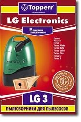 Комплект пылесборников для пылесоса Topperr LG 3 Комплект пылесборников для пылесоса Topperr LG 3