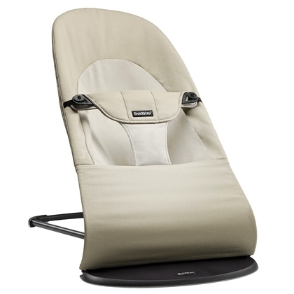 Кресло-шезлонг BABYBJORN Balance Soft Cotton Khaki/Beige арт. 0050.26 Кресло-шезлонг BABYBJORN Balance Soft Cotton Khaki/Beige арт. 0050.26