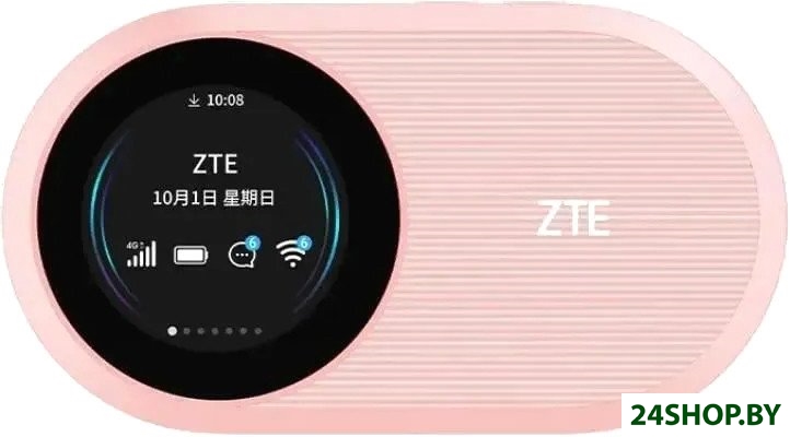 Мобильный 4G Wi-Fi роутер ZTE U10S Pro (розовый) Мобильный 4G Wi-Fi роутер ZTE U10S Pro (розовый)