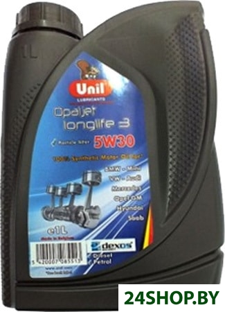 Моторное масло Unil Opaljet Longlife 3 5W-30 1л Моторное масло Unil Opaljet Longlife 3 5W-30 1л
