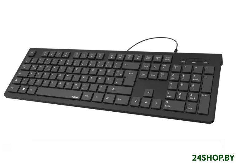 Клавиатура Hama KC-200 (черный) Клавиатура Hama KC-200 (черный)