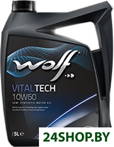 Моторное масло Wolf Vital Tech 10W-60 1л Моторное масло Wolf Vital Tech 10W-60 1л