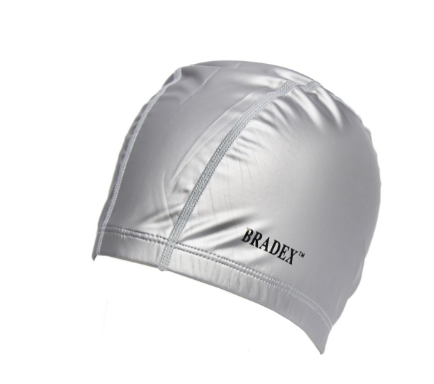 Шапочка для плавания BRADEX SF 0368 (серая) Шапочка для плавания BRADEX SF 0368 (серая)