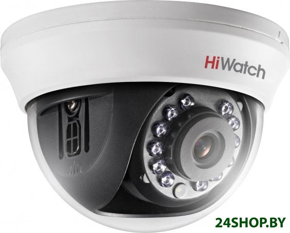 Камера видеонаблюдения аналоговая HiWatch DS-T591(C) (6 mm) (белый) Камера видеонаблюдения аналоговая HiWatch DS-T591(C) (6 mm) (белый)