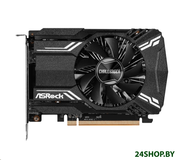 Видеокарта ASRock Radeon RX 6400 Challenger ITX 4GB RX6400 CLI 4G Видеокарта ASRock Radeon RX 6400 Challenger ITX 4GB RX6400 CLI 4G