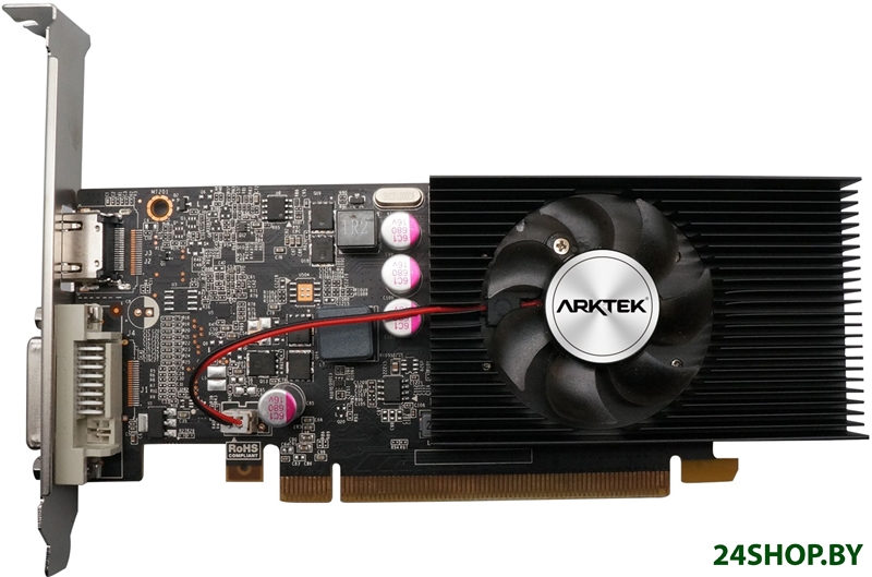 Видеокарта Arktek GeForce GT 1030 2GB GDDR5 AKN1030D5S2GL1 Видеокарта Arktek GeForce GT 1030 2GB GDDR5 AKN1030D5S2GL1