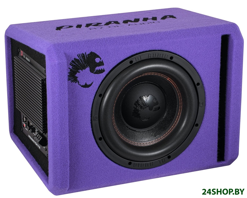 Корпусной активный сабвуфер DL Audio Piranha 10A V2 Purple Корпусной активный сабвуфер DL Audio Piranha 10A V2 Purple