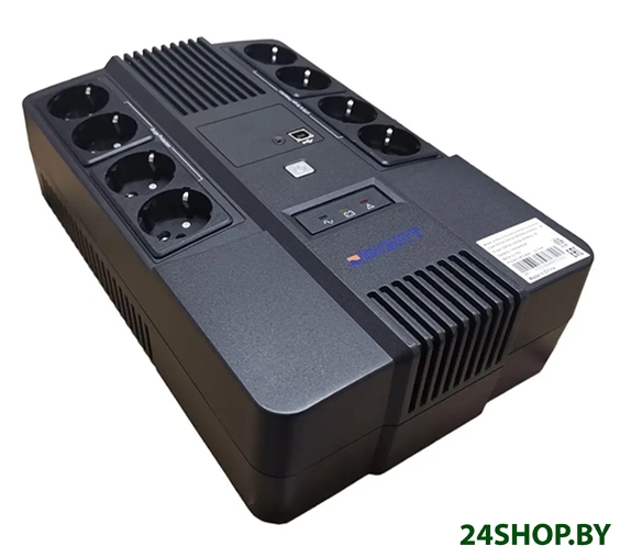 Источник бесперебойного питания IНЭЛТ Alpha 650 Schuko-8 IN650-AL-SCH8-KS Источник бесперебойного питания IНЭЛТ Alpha 650 Schuko-8 IN650-AL-SCH8-KS