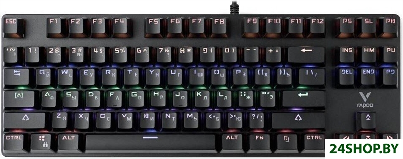 Клавиатура Rapoo V500Pro-87 (черный) Клавиатура Rapoo V500Pro-87 (черный)