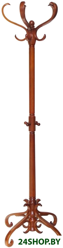 Вешалка для одежды Мебелик В 2Н (средне-коричневый) Вешалка для одежды Мебелик В 2Н (средне-коричневый)