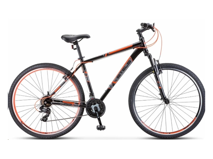 Велосипед STELS Navigator 900 V 29 F020 (21, черный/красный) Велосипед STELS Navigator 900 V 29 F020 (21, черный/красный)