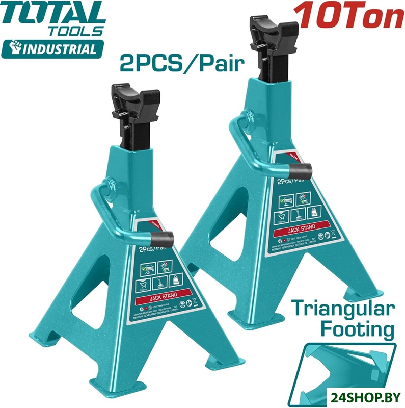 Страховочные опоры Total THJS1001 10т (2 шт) Страховочные опоры Total THJS1001 10т (2 шт)
