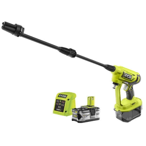 Мойка высокого давления RYOBI RY18PW22A-140 (с 1-м АКБ, 5133005054) Мойка высокого давления RYOBI RY18PW22A-140 (с 1-м АКБ, 5133005054)