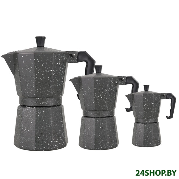 Гейзерная кофеварка Maestro MR-1666-9G Гейзерная кофеварка Maestro MR-1666-9G