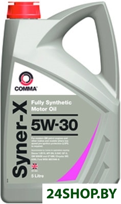 Моторное масло Comma Syner-X 5W-30 5л Моторное масло Comma Syner-X 5W-30 5л