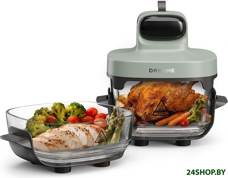 Аэрогриль (аэрофритюрница) Dreame Air Fryer PT60 (зеленый) Аэрогриль (аэрофритюрница) Dreame Air Fryer PT60 (зеленый)