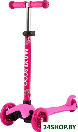 Трехколесный самокат Maxiscoo Baby MSC-B072101 (розовый) Трехколесный самокат Maxiscoo Baby MSC-B072101 (розовый)
