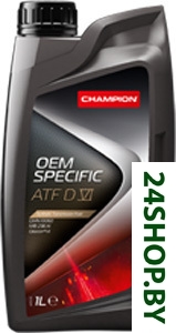 Трансмиссионное масло Champion OEM Specific ATF DVI 1л Трансмиссионное масло Champion OEM Specific ATF DVI 1л