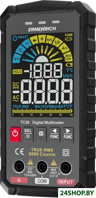 Мультиметр Ermenrich Zing TC26 82987 Мультиметр Ermenrich Zing TC26 82987