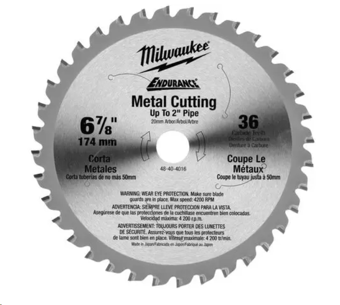Пильный диск Milwaukee 48404016 Пильный диск Milwaukee 48404016