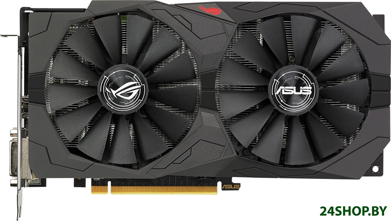 Видеокарта ASUS ROG Strix Radeon RX 560 4GB GDDR5 ROG-STRIX-RX560-4G-V2-GAMING Видеокарта ASUS ROG Strix Radeon RX 560 4GB GDDR5 ROG-STRIX-RX560-4G-V2-GAMING