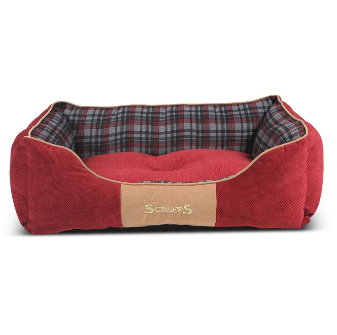 Лежанка для животных Scruffs Highland 932084 (красный) Лежанка для животных Scruffs Highland 932084 (красный)