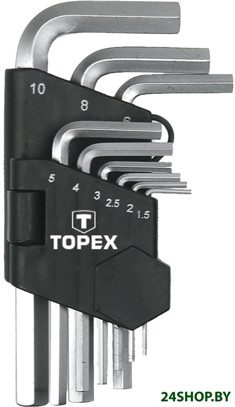 Набор ключей TOPEX 35D955 (9 предметов) Набор ключей TOPEX 35D955 (9 предметов)