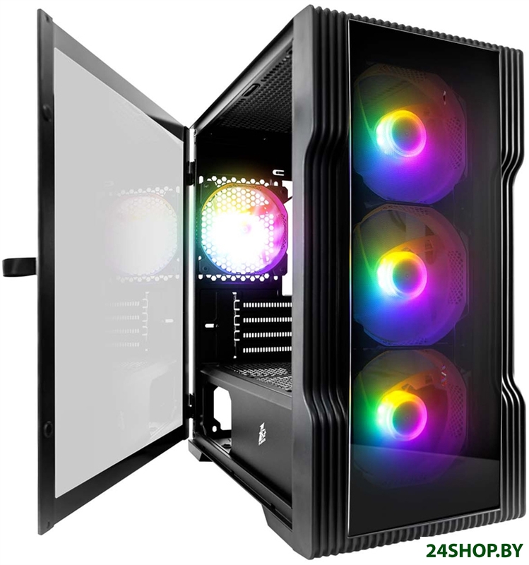 Корпус 1stPlayer Trilobite T3-G (черный) Корпус 1stPlayer Trilobite T3-G (черный)