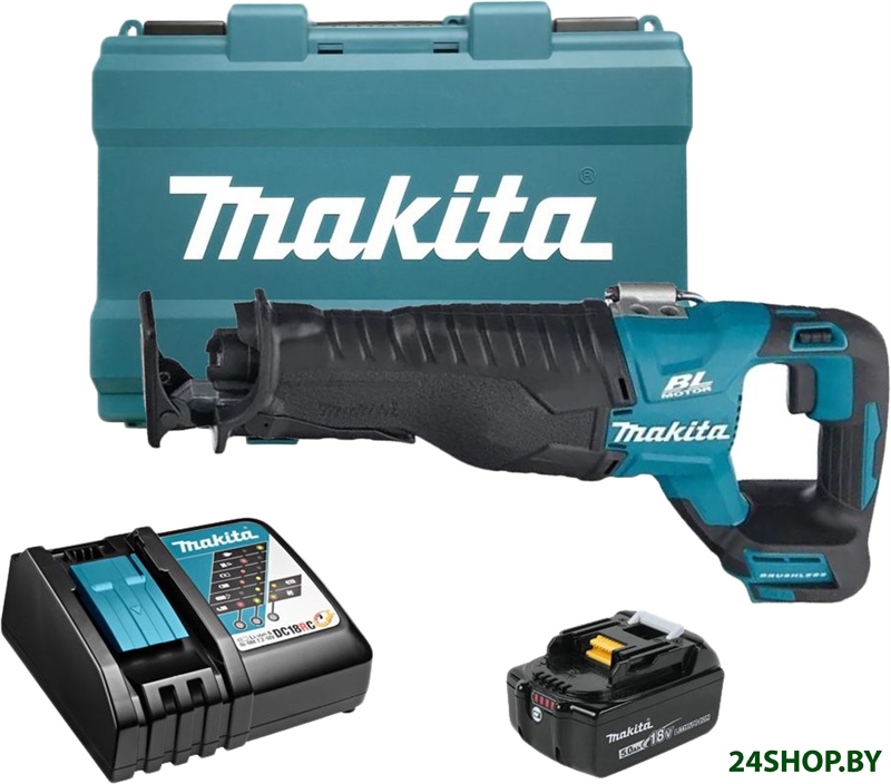 Сабельная пила Makita DJR187RT (с 1-им АКБ, кейс) Сабельная пила Makita DJR187RT (с 1-им АКБ, кейс)