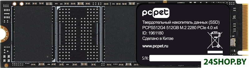 SSD PC Pet 512GB PCPS512G4 SSD PC Pet 512GB PCPS512G4