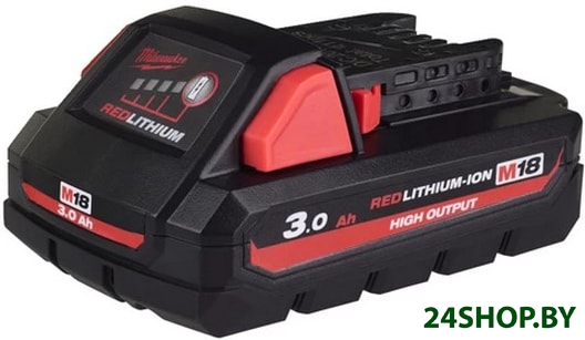 Аккумулятор Milwaukee M18 HB3 4932471069 (18В/3.0 Ah) Аккумулятор Milwaukee M18 HB3 4932471069 (18В/3.0 Ah)