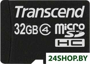 Карта памяти Transcend microSDHC 32 GB с адаптером (TS32GUSDHC4) Карта памяти Transcend microSDHC 32 GB с адаптером (TS32GUSDHC4)