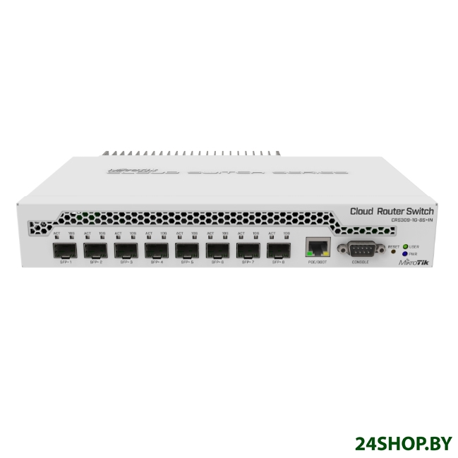 Коммутатор Mikrotik CRS309-1G-8S+IN Коммутатор Mikrotik CRS309-1G-8S+IN