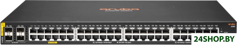 Управляемый коммутатор 2-го уровня Aruba 6100 Series JL675A Управляемый коммутатор 2-го уровня Aruba 6100 Series JL675A