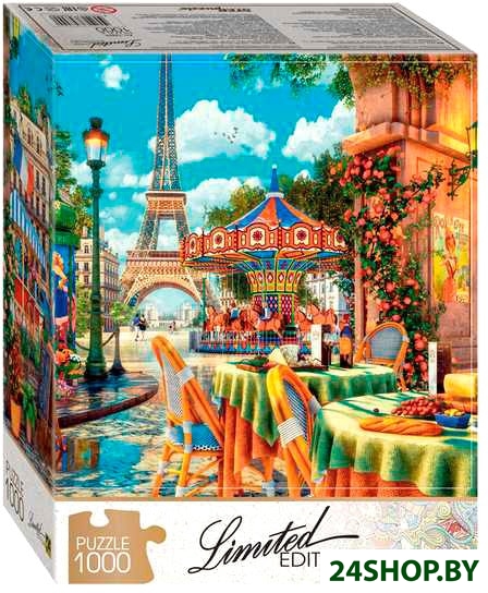 Пазл Step Puzzle Limited Edition. Кафе в Париже Пазл Step Puzzle Limited Edition. Кафе в Париже
