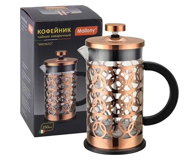 Френч-пресс Mallony Bronzo 950153 Френч-пресс Mallony Bronzo 950153
