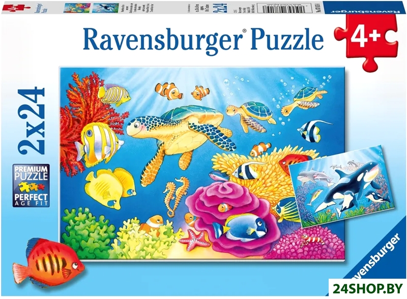 Набор пазлов Ravensburger На глубине моря R07815 (48 эл) Набор пазлов Ravensburger На глубине моря R07815 (48 эл)