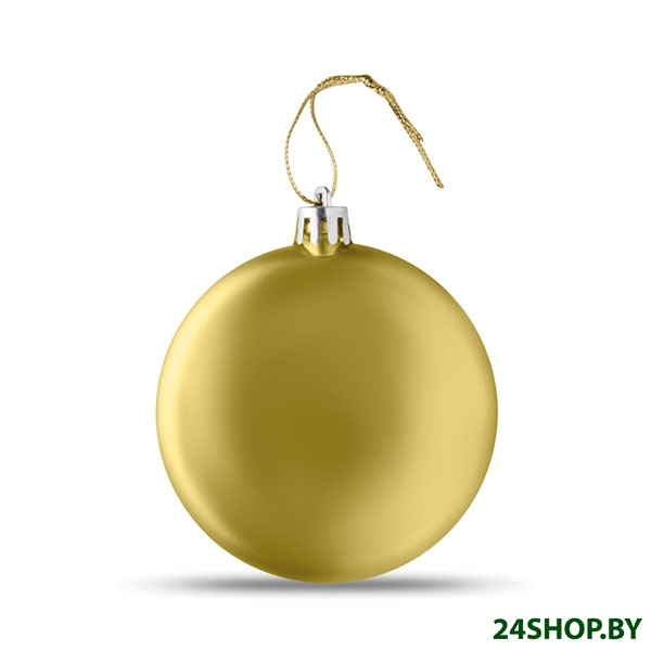 Елочная игрушка Mid Ocean Brands Lia Ball CX1454-98 (золотистый) Елочная игрушка Mid Ocean Brands Lia Ball CX1454-98 (золотистый)