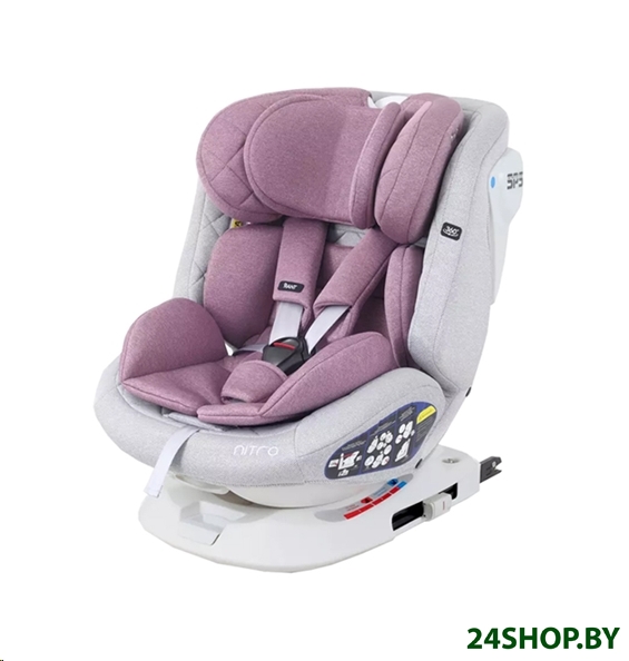 Детское автокресло Rant Nitro Isofix UB619 (серый/розовый) Детское автокресло Rant Nitro Isofix UB619 (серый/розовый)