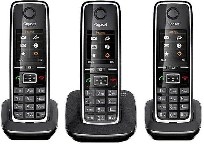 Радиотелефон Gigaset C530 TRIO Радиотелефон Gigaset C530 TRIO
