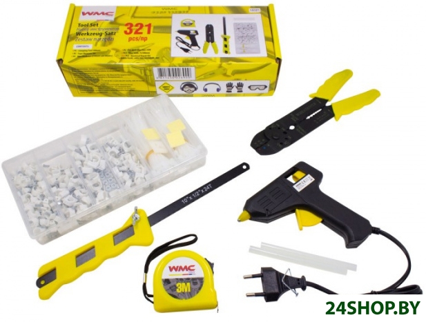 Набор домашнего мастера WMC Tools WMC-10321 (321 предмет) Набор домашнего мастера WMC Tools WMC-10321 (321 предмет)