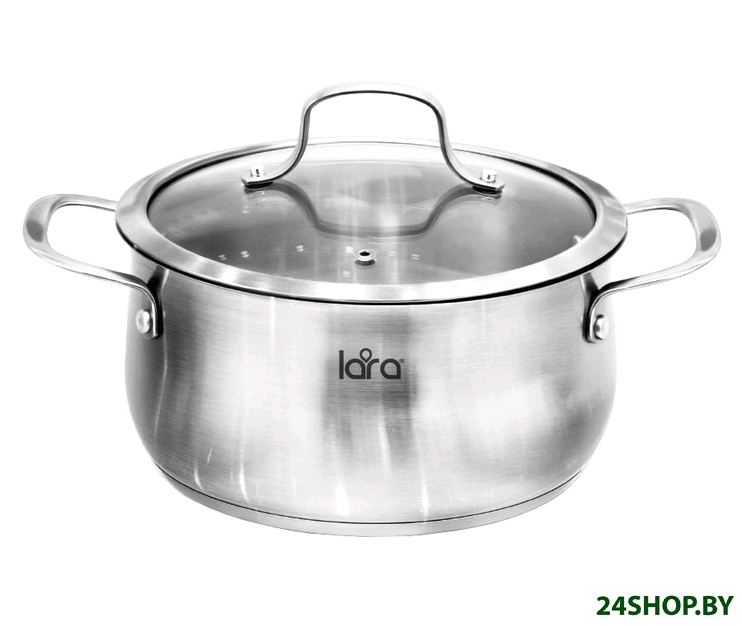 Кастрюля LARA ПРОВАНС LR02-351 (нержавеющая сталь) Кастрюля LARA ПРОВАНС LR02-351 (нержавеющая сталь)
