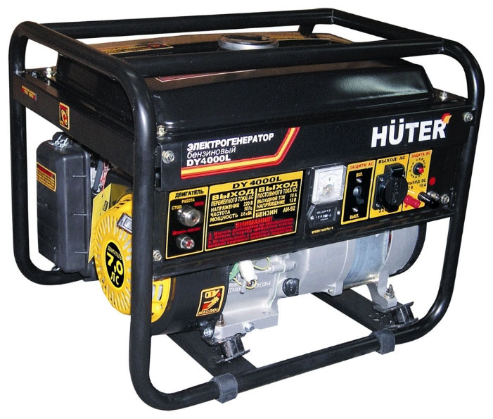 Бензиновый генератор HUTER DY4000L Бензиновый генератор HUTER DY4000L