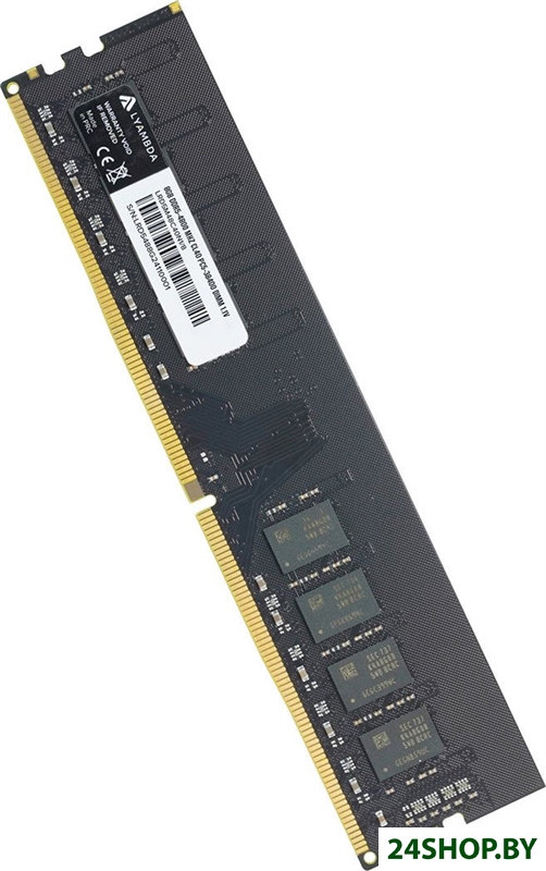 Оперативная память Lyambda 8ГБ DDR5 4800 МГц LRD5M48C40N1/8 Оперативная память Lyambda 8ГБ DDR5 4800 МГц LRD5M48C40N1/8