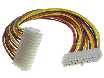 Удлинитель питания ATX БП - МатПлата 24pin, 28 см Удлинитель питания ATX БП - МатПлата 24pin, 28 см