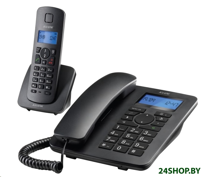 Радиотелефон Alcatel M350 Combo (черный) Радиотелефон Alcatel M350 Combo (черный)